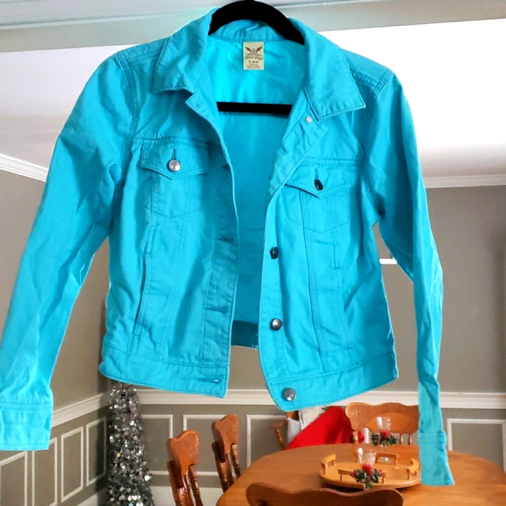 Turquoise jacket